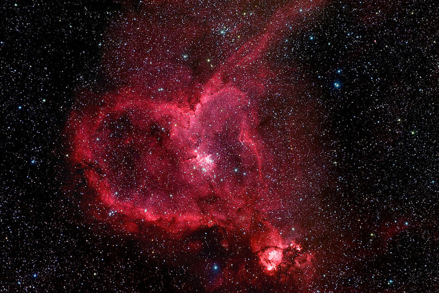 NasaBlueshift-Heart Nebula